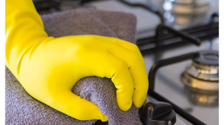 تمیز کردن اجاق گاز